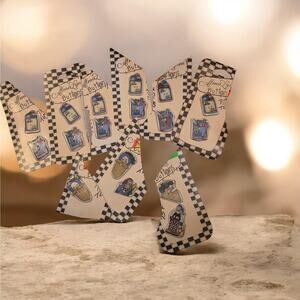 Lot Of 16 New Alma Lynn Novelty Ceramic Buttons